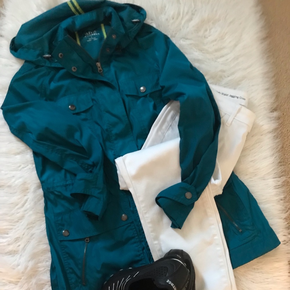 a.n.a from JCP Rain Jacket Dark Green
